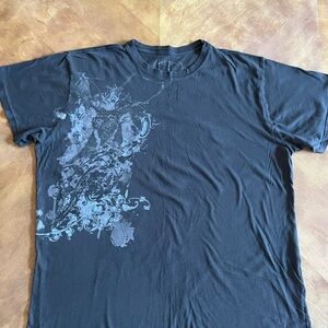 Vintage GAP Dark Grey Graphic Tee – Men’s Size XL